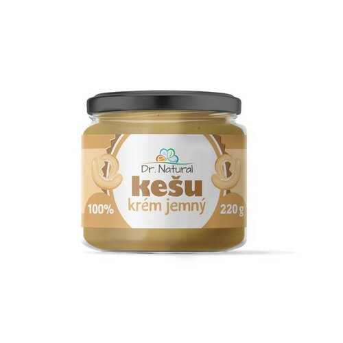 Dr.Natural Kešu krém jemný 220g 100% Dr.Natural