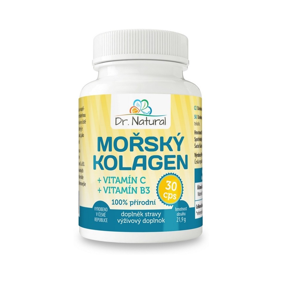 Dr.Natural Mořský Kolagen + vit.C a B3