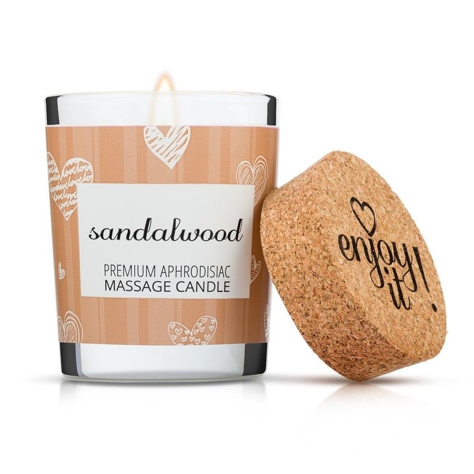 Enjoy it! Masážní svíčka Sandalwood