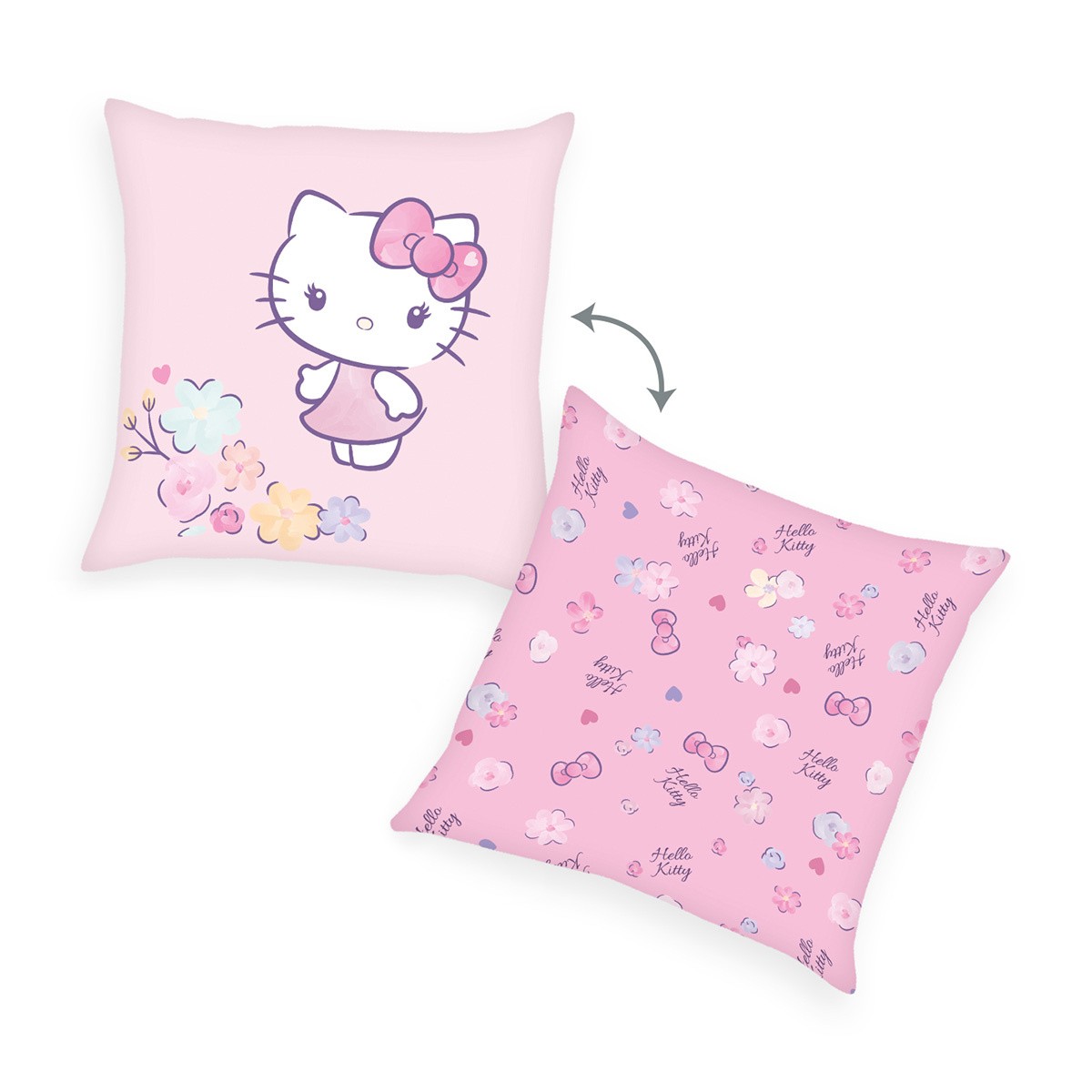 Herding Polštářek Hello Kitty Květiny