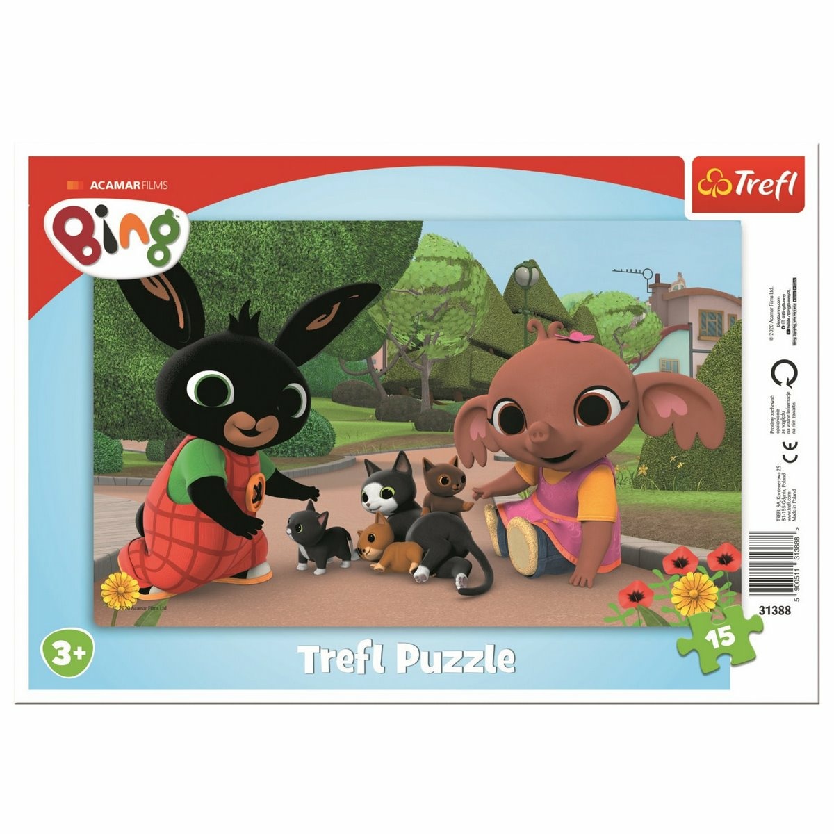 Trefl Puzzle Bing Hra s koťaty