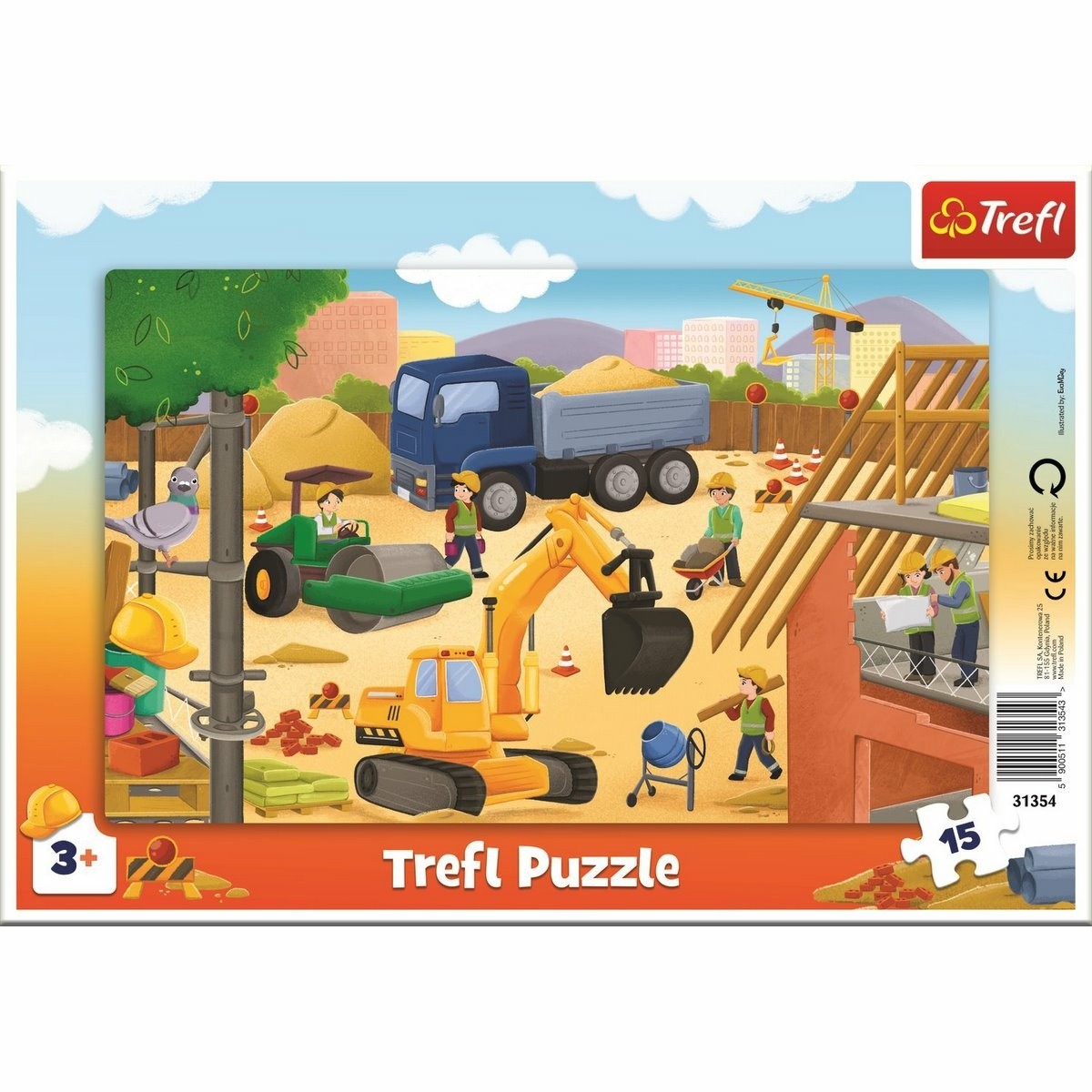 Trefl Puzzle Na staveništi