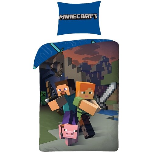 Halantex Dětské bavlněné povlečení Minecraft