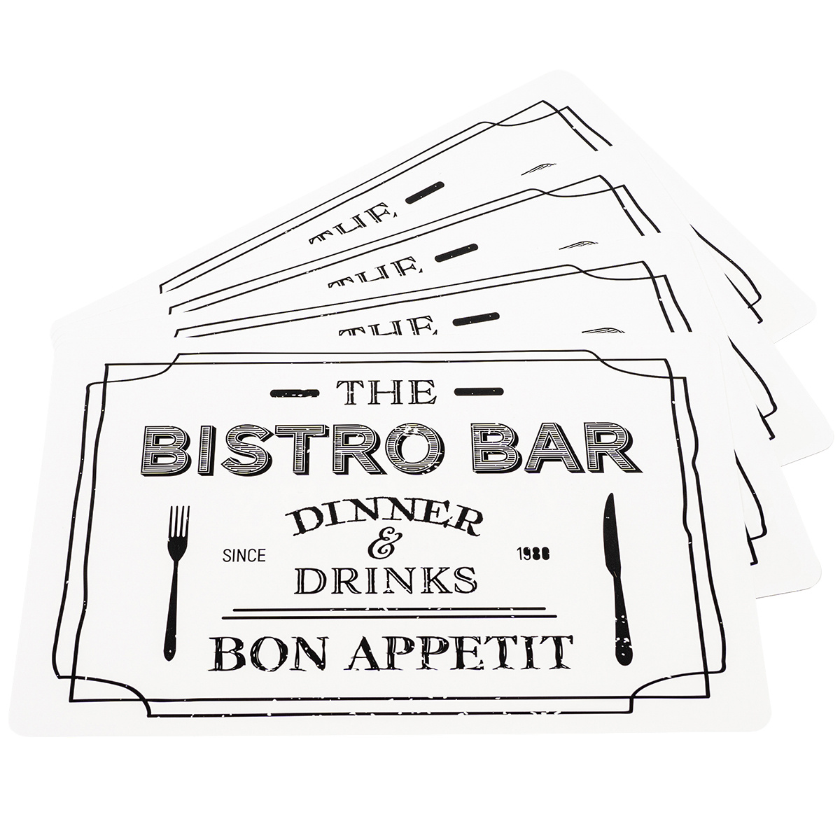 Prostírání oboustranné Bistro bar / Cookers