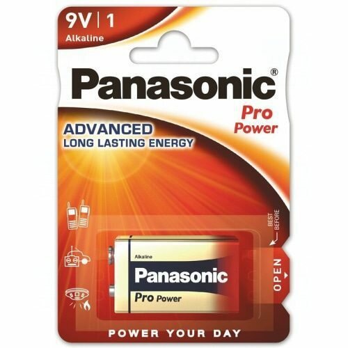 Panasonic 6LF22PPG/1BP Pro Power (6LR61) Panasonic