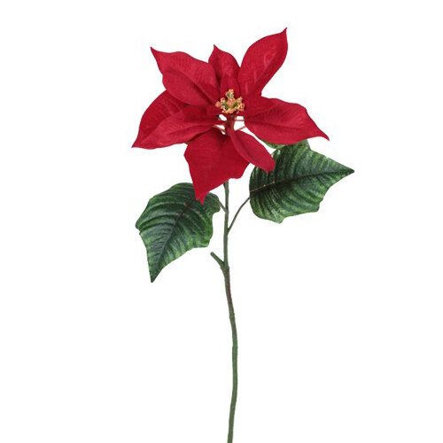 Umělá Poinsettia červená