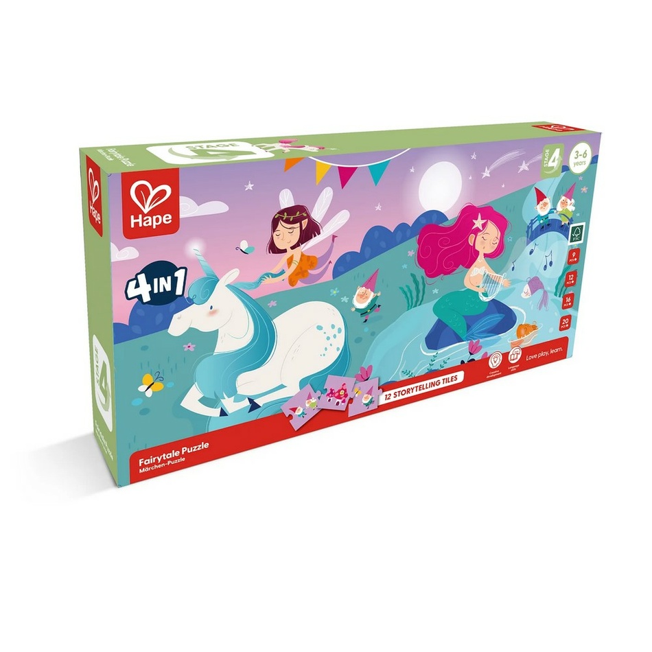 Hape Puzzle - Pohádková země Hape