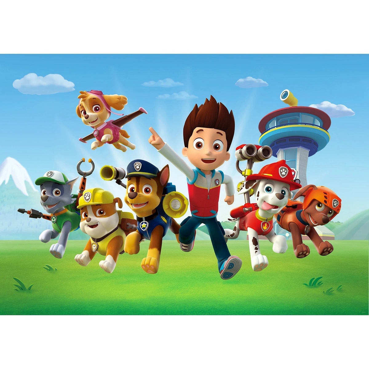 Dětská fototapeta Paw Patrol 251 x 182 cm