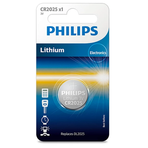 Philips Baterie CR2025 3 V