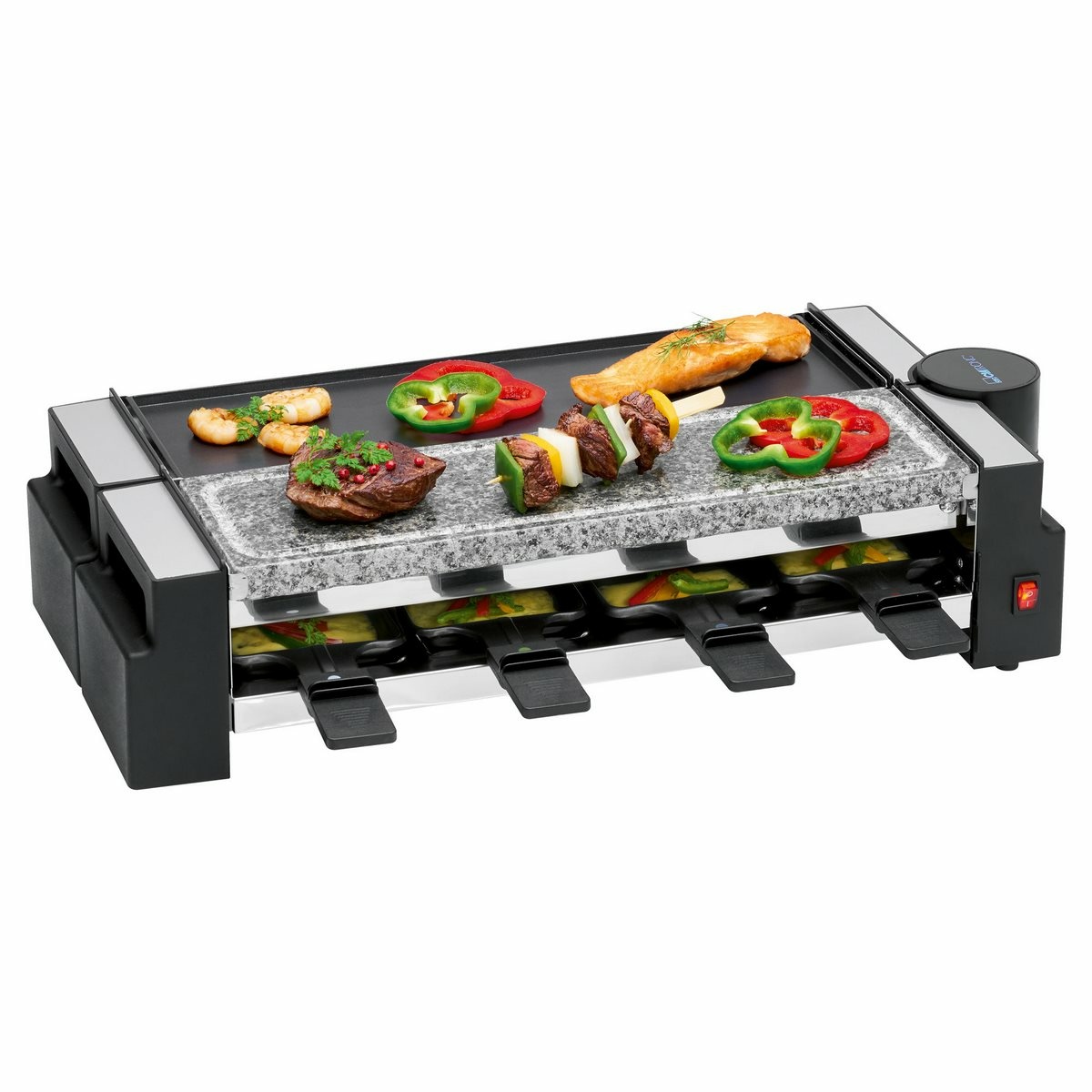 Clatronic RG 3678 raclette gril 2v1 Clatronic