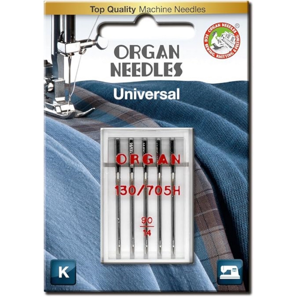 Jehly Organ Needles Universal 70-100 Veritas