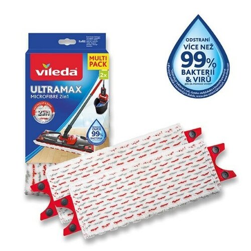 Vileda Ultramax Microfibre 2v1 náhrada 2ks Vileda