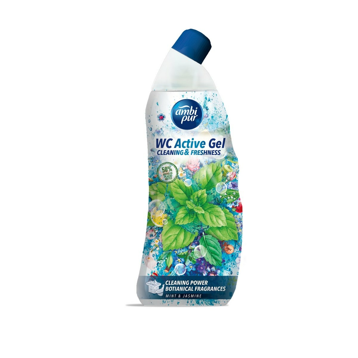 Ambipur WC Active gel máta & jasmín 750 ml Ambipur