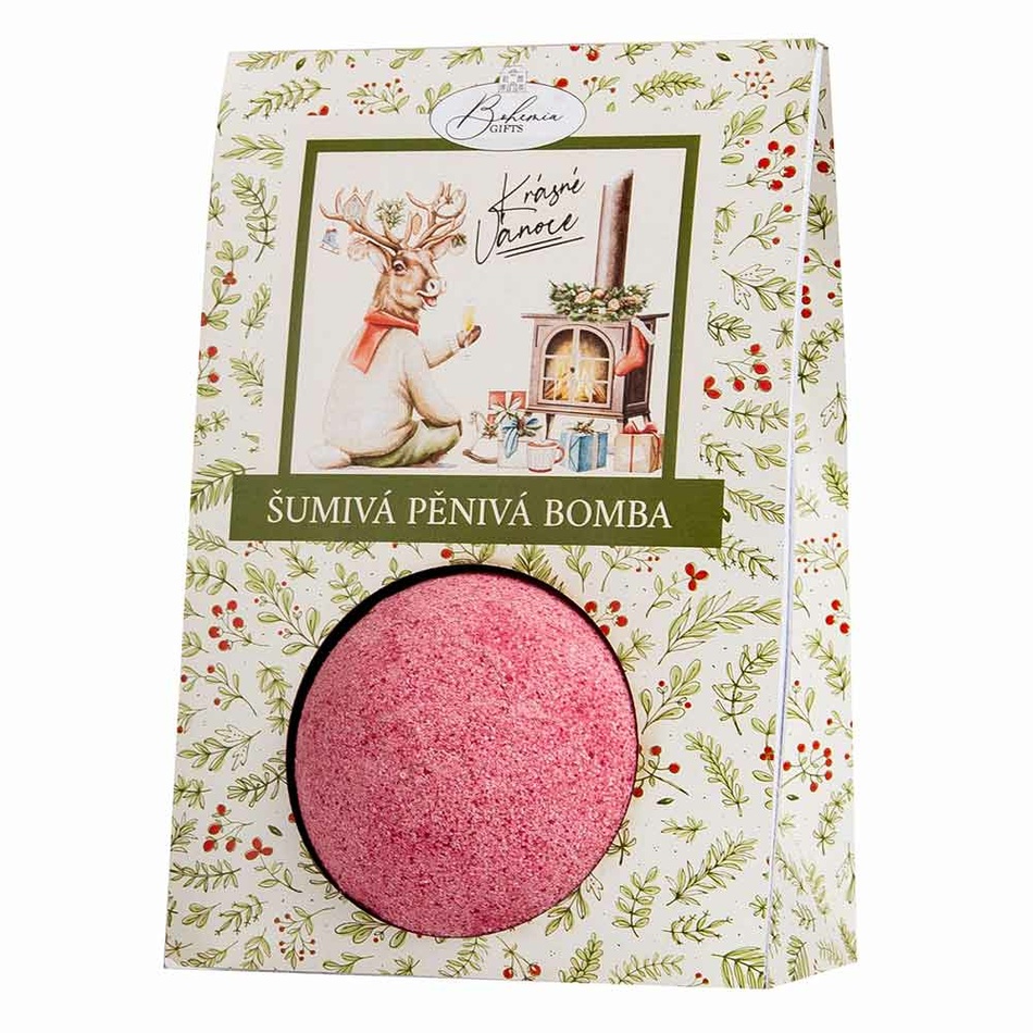 Bohemia Gifts Šumivá bomba do koupele Krásné Vánoce Bohemia Gifts