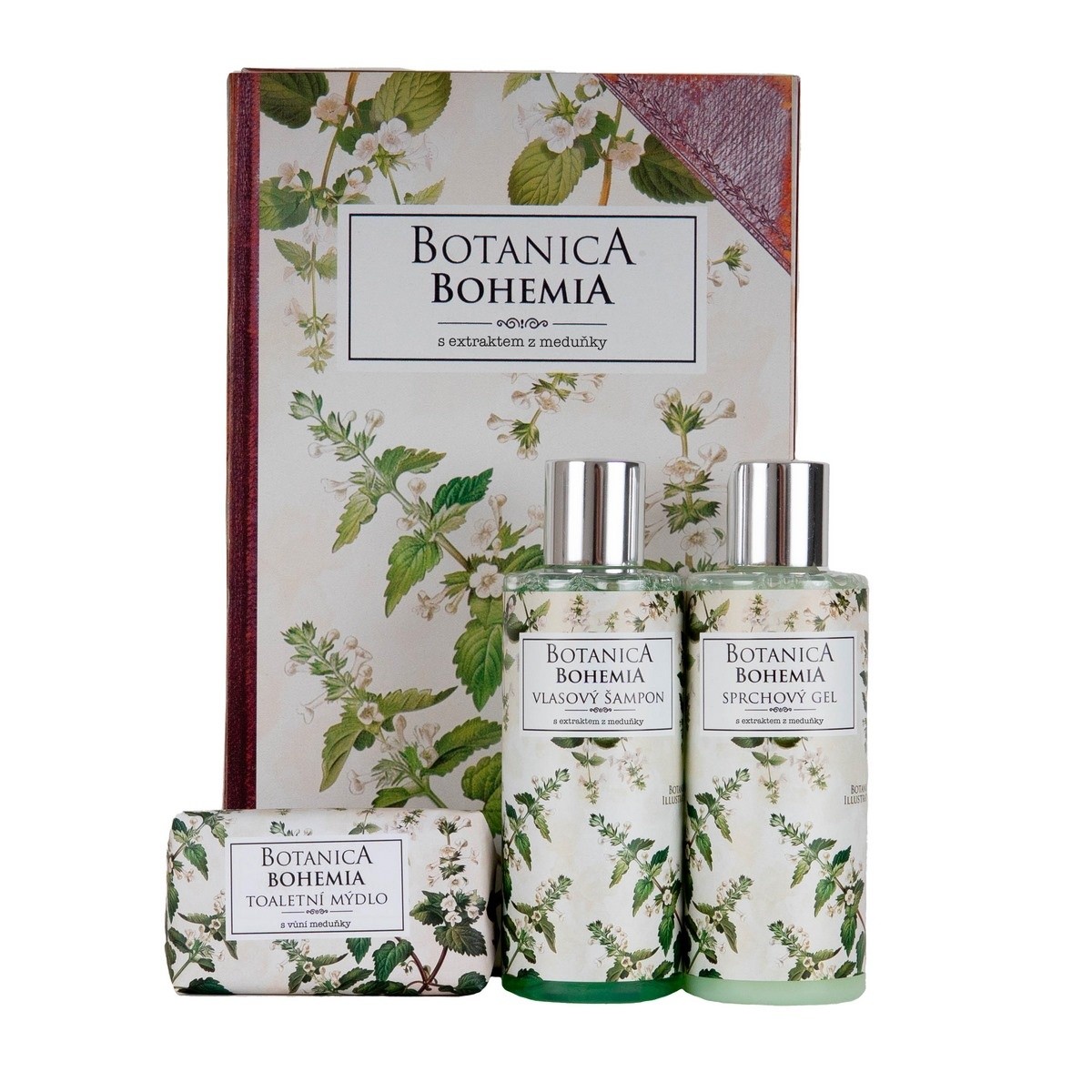 Bohemia Gifts Kosmetická sada kniha - Botanica Bohemia Gifts