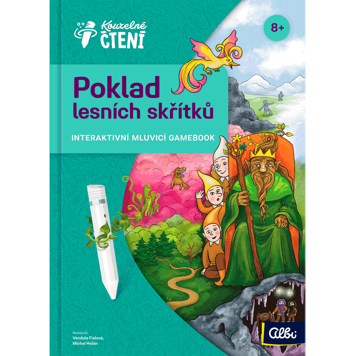 Kouzelné čtení Gamebook Poklad lesních skřítků Albi