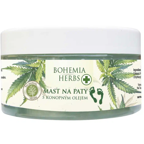 Bohemia Herbs Konopná mast na paty