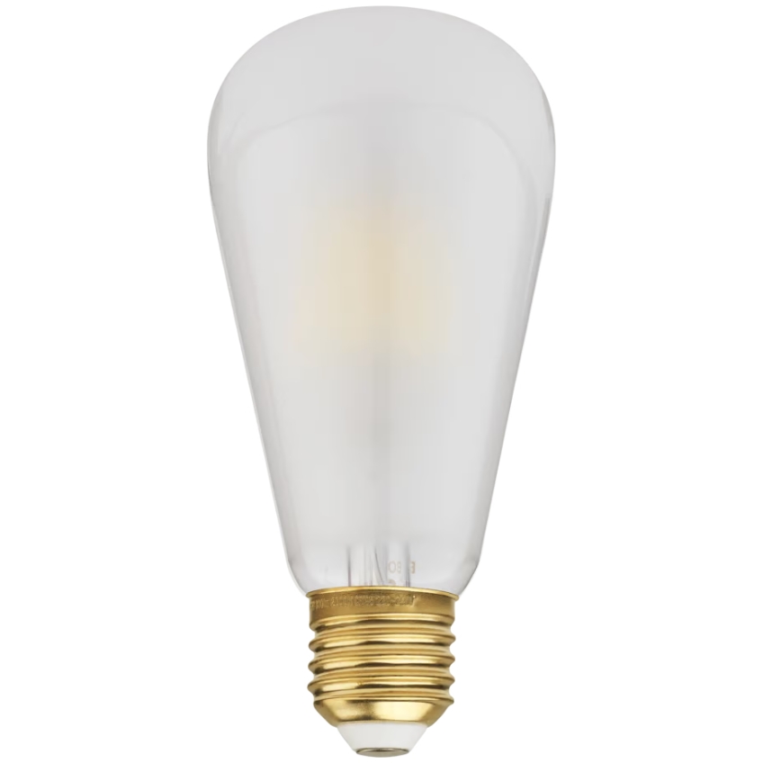 Bolia Bílá stmívatelná LED žárovka Edison E27 6W