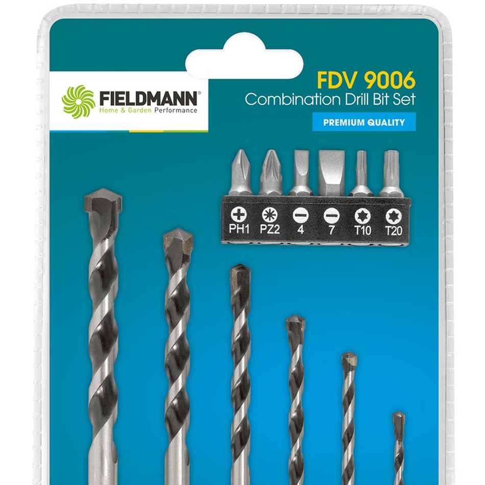 Fieldmann FDV 9006 sada vrtáků a bitů