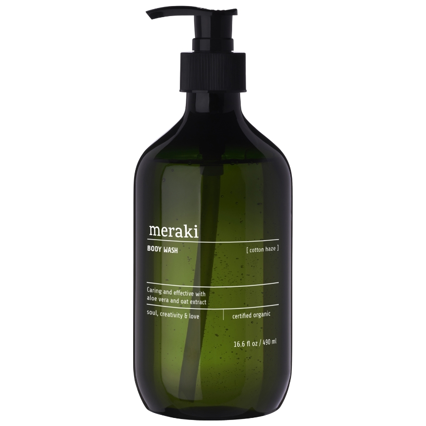 Tělový mycí gel Meraki Cotton Haze 490 ml